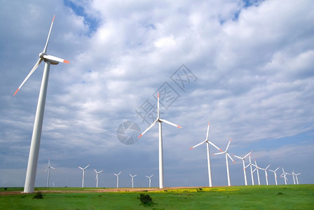 风力发电场图片