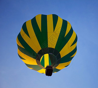 飞行空气天中的球运输图片