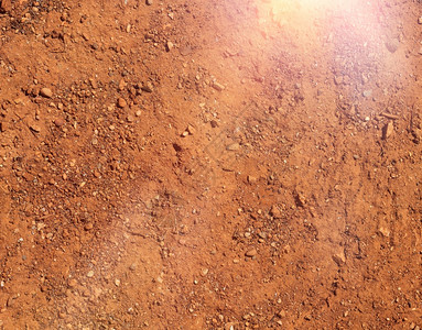 地球天然细节棕色的土壤详细天然背景深褐色土壤污垢背景