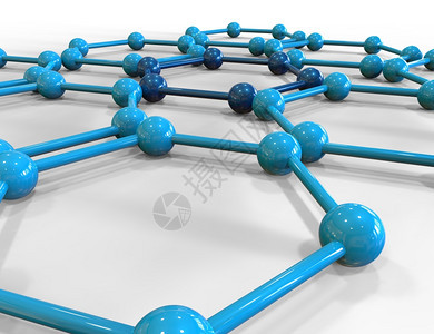 3d表示脱落于白色背景的分子网状结构插图脱氧核糖酸结构体使成为图片