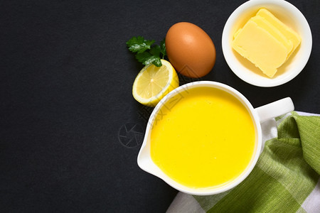 鸡蛋黄油柠檬酱汁图片