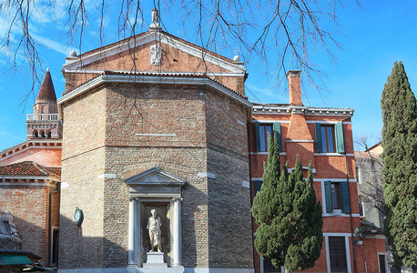 意大利圣波洛威尼斯教堂大马球历史图片