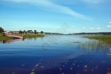 阿尔汉格斯克俄罗Kenozero湖地区俄语支撑图片