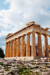 希腊雅典Acroopolis天主教徒会面孔卫城正旅游图片