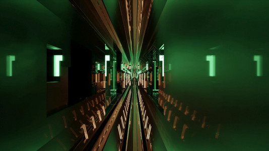 科技科幻背景时空隧道未来图片