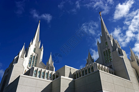 宗教加利福尼亚州圣地哥的摩门寺后者图片