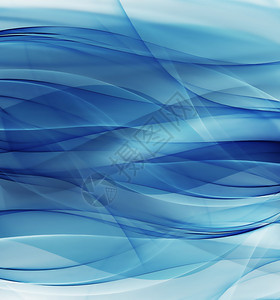 线条波浪网络带平滑线的抽象蓝色背景图片