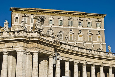 美丽的细节天主教梵蒂冈旧宫殿的详情位于著名的博物馆图片
