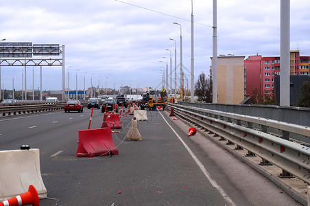 高速公路迹象警告道维修标志维修警告标志理图片