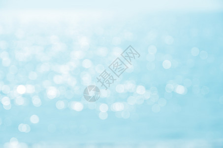 闪耀散焦游泳池或海水的蓝色布基赫背景阳光和的蓝色海水布抽象背景图片