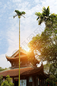 地标东寺庙屋顶艺术图片
