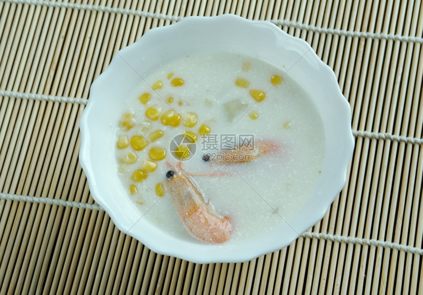 玉米螃蟹汤在烹饪美华和加拿大中文烹饪发现的菜盘成立美国人蔬菜图片