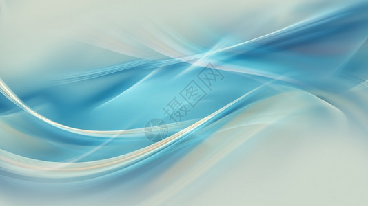 优雅的动态网络光线平滑抽象蓝背景色图片