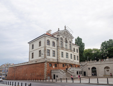 观光波兰华沙Ostrogsky城堡波兰作曲家FredericChopin博物馆文化历史图片