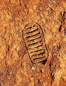 干燥旅行棕色的红土壤火星风格的旱农棕色土壤底地图片