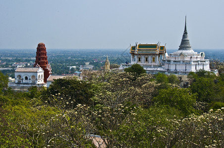 高赫朗山的美丽风景和国王宫的一部分亚洲人信仰宗教图片