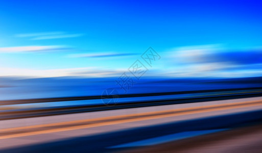 车道水平的速度假运动抽取路途背景图片