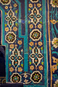 土制泥板有花卉形态土耳其火鸡古董图片