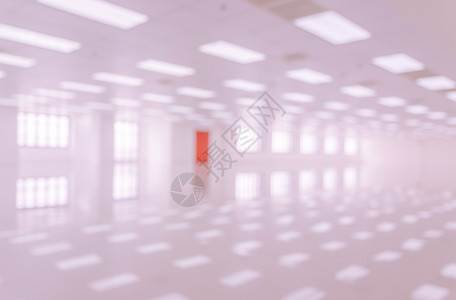 反射大厅明亮的白色现代办公大楼内有窗口阴影的白色空近办公室建筑Blor抽象图像背景图片
