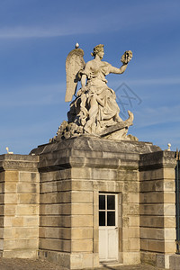 建筑学法国兰西州凡尔赛城堡的雕像旅游欧洲图片