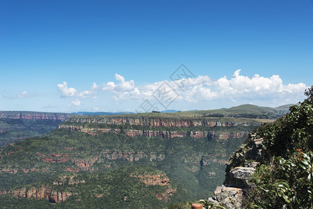 最大的位于非洲南部全景路线在霍兹普鲁特附近有大峡谷和风景优美的天空丽图片