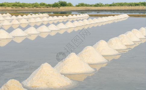 行业农场泰国蒸发池海水盐堆积泰国场地图片