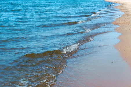 水色背景海波浪或纹背景海运动加里宁格勒图片