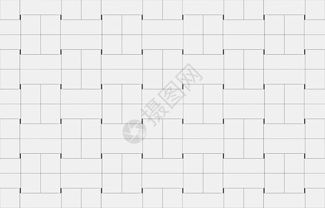 艺术3d形成无缝现代几何方形墙壁背景插图干净的图片
