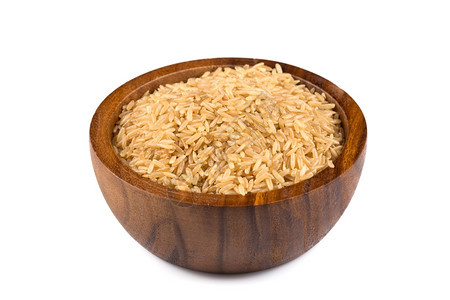 木碗里的糙米图片