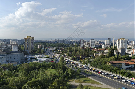 旅游城市的保加利亚索非市当代旅舍住宅区位于保加利亚索非市车图片