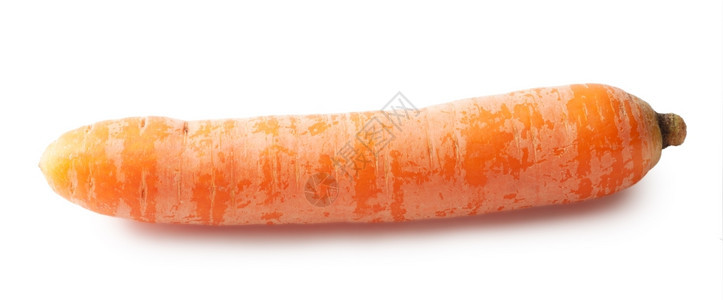 在白色背景上被孤立的胡萝卜汁橙色素食主义者自然水果图片