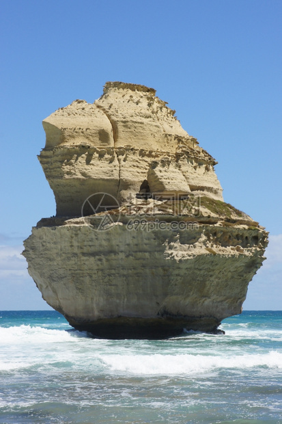 游客澳大利亚维多洋路十二个使者大洋路小心海滩图片