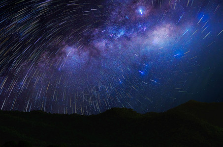 无限的星系银河宇宙中的恒星和空间灰尘长速度星天文图片