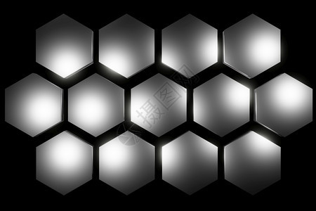 插图3d辛醇水氟化锡合物平的六边形图片