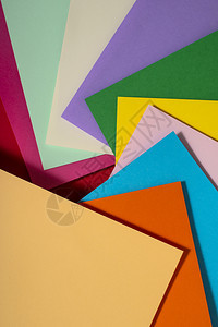 抽象的多彩纸组成图文设计Empactmulticpaperconditions折叠棕色的调板图片