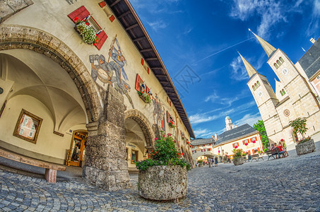 老的地标201年7月因斯布鲁克市中心Innsbruck是泰罗尔的主要城市欧洲图片