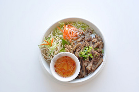 清淡美味的越南米线图片