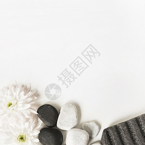 人们白色的花朵la石头浮孤立的白色背景高分辨率照片白色的花朵高质量照片酸奶业务图片