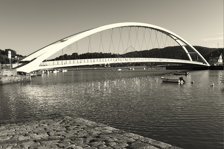 旅游比斯凯亚河西班牙巴斯克州比兹卡亚普伦齐大桥图片