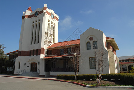 加利福尼亚州的圣克拉拉精神病院高清图片