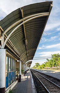 终端平台线条泰国现代火车站顶屋泰国图片