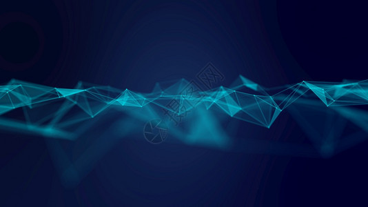 信息工程抽象几何蓝色连接背景人工智能技术医学概念抽象几何蓝色连接背景网络技术背景数字的图片