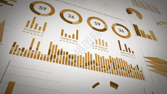 4k一套设计商业和市场数据分析报告的设计业务和市场数据分析与报告动画包括信息图条形统计表和商业统计市场数据和资料布局活动算术直方图片