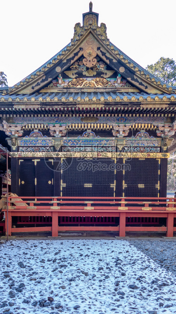 神道地点家康寺庙是德川幕府的创始人堂川易亚苏的终极安息之地东川浩宫图片