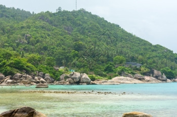 苏梅岛美丽的海滩风景图片