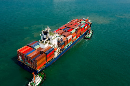 货物出口命令从海洋货运航空角度看国际集装箱货船的物流和运输问题的国际集装箱货船后勤与运输图片