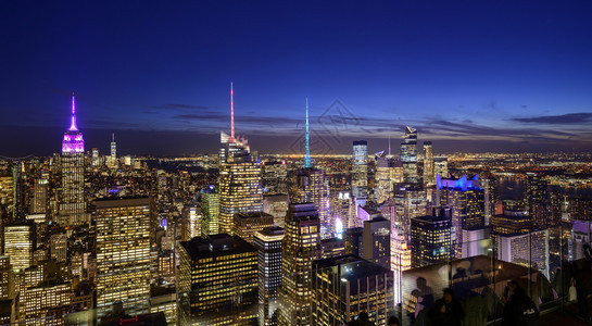 纽约市天际和摩天大楼图片