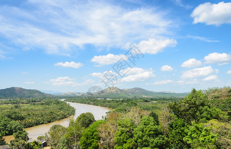 克拉地峡是马扬半岛最狭窄的KraBuri河边角点形成泰国与缅甸之间的自然边界Kra地峡是马来亚半岛的最狭窄点构成泰国与缅甸之间的图片