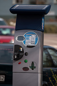 支付时间控制板现代太阳能电型停车底有汽图片