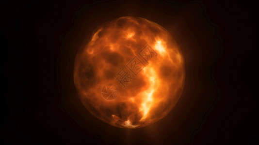 发光的带有线fx能量空间行星背景的抽象能量球体或行星空间背景的插图海浪小行星图片